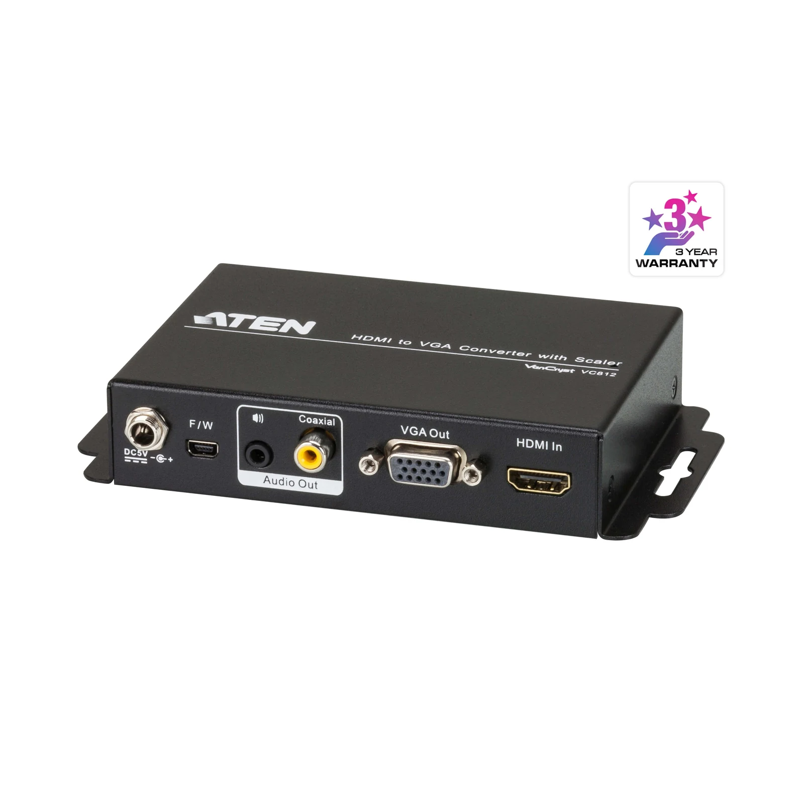 ATEN VC812 HDMI to VGA/Audio Converter with Scaler