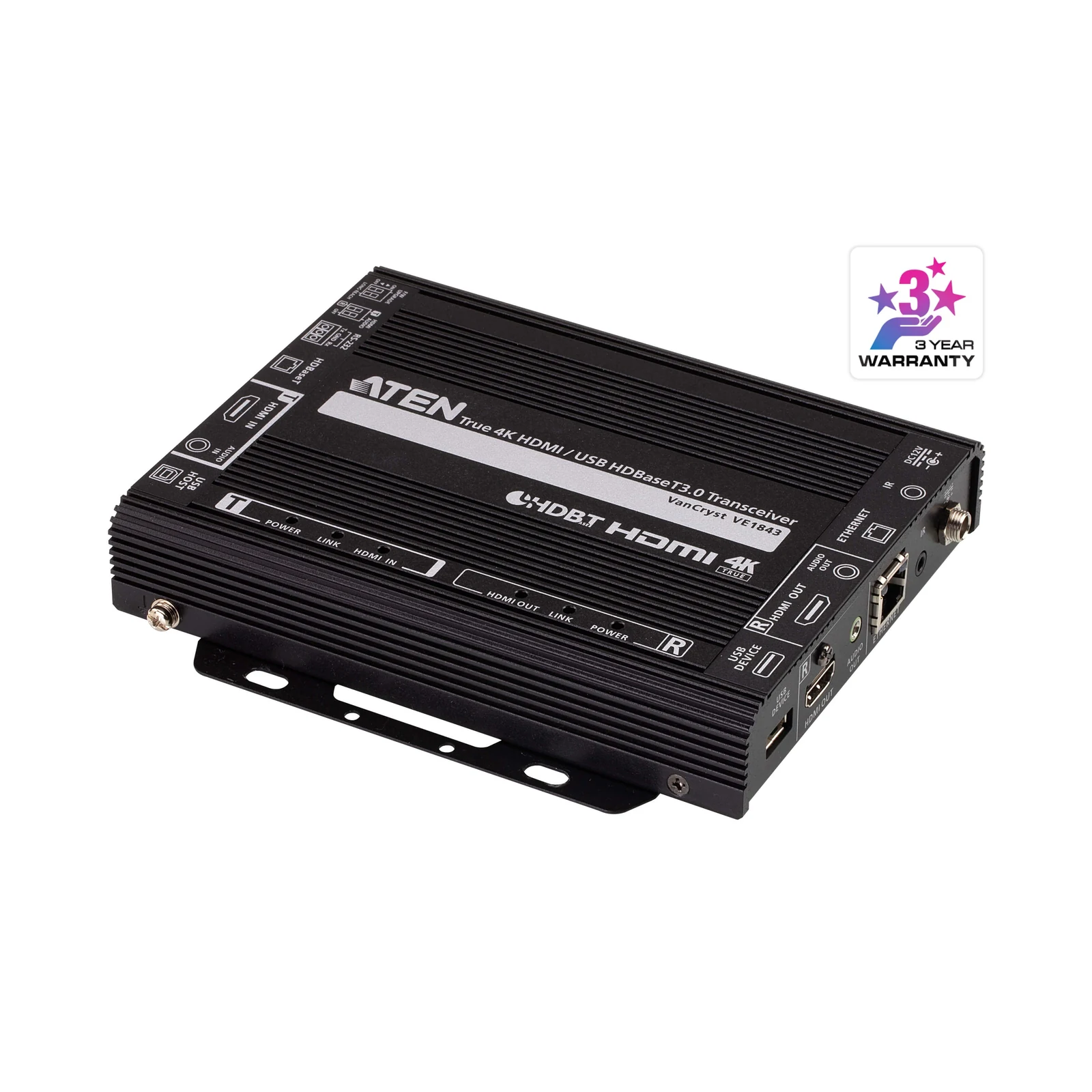 ATEN VE1843 True 4K HDMI / USB HDBaseT 3.0 Transceiver – TAA