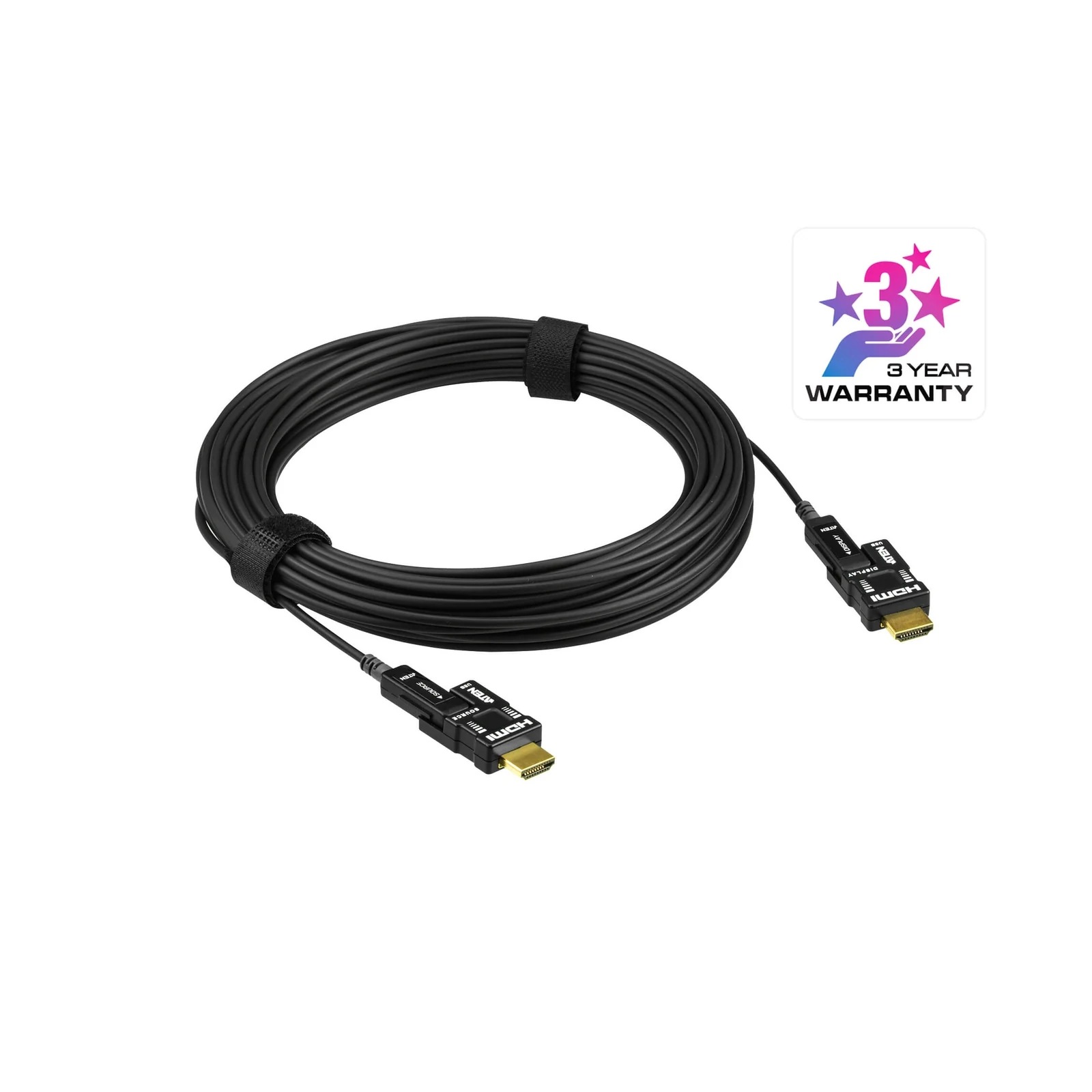 ATEN VE7833 30M True 4K HDMI Active Optical Cable (True 4K@30m) Plenum Rated