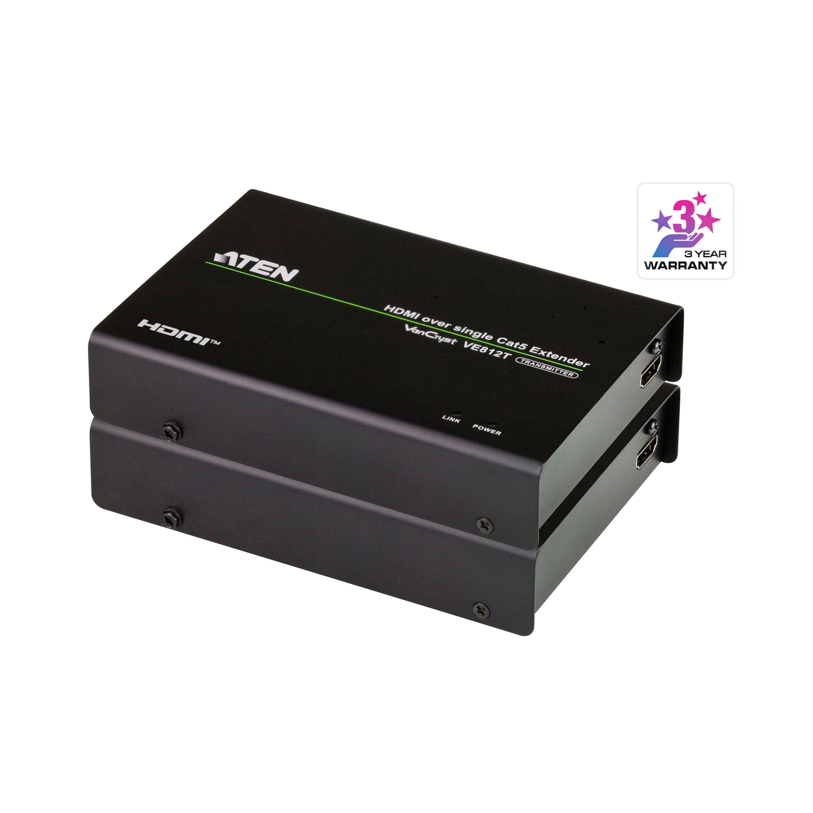ATEN VE812 HDMI HDBaseT Extender (4K@100m) (HDBaseT Class A)