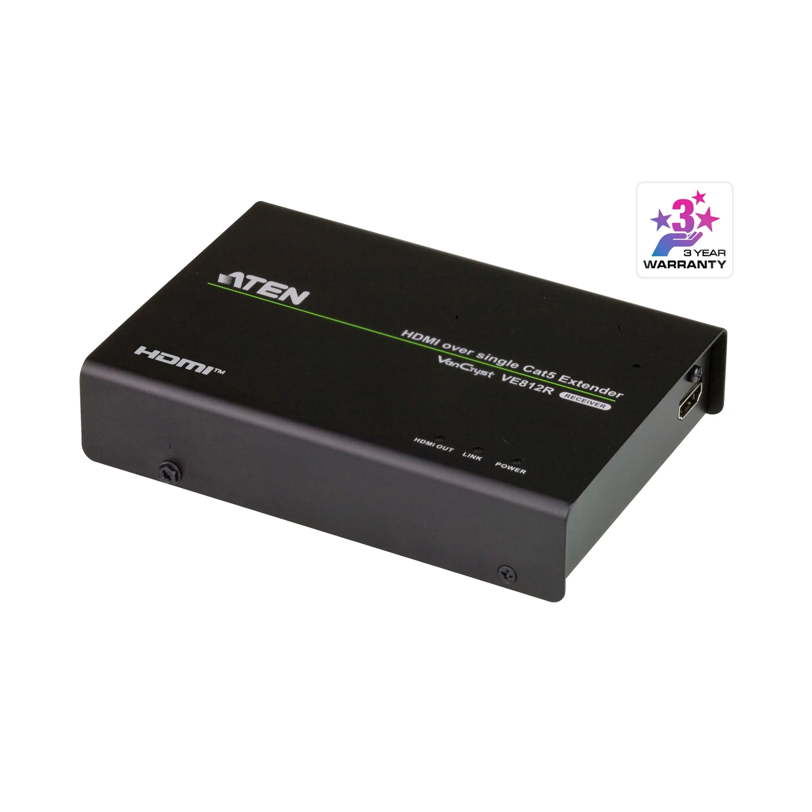 ATEN VE812R HDMI HDBaseT Receiver (4K@100m) (HDBaseT Class A)