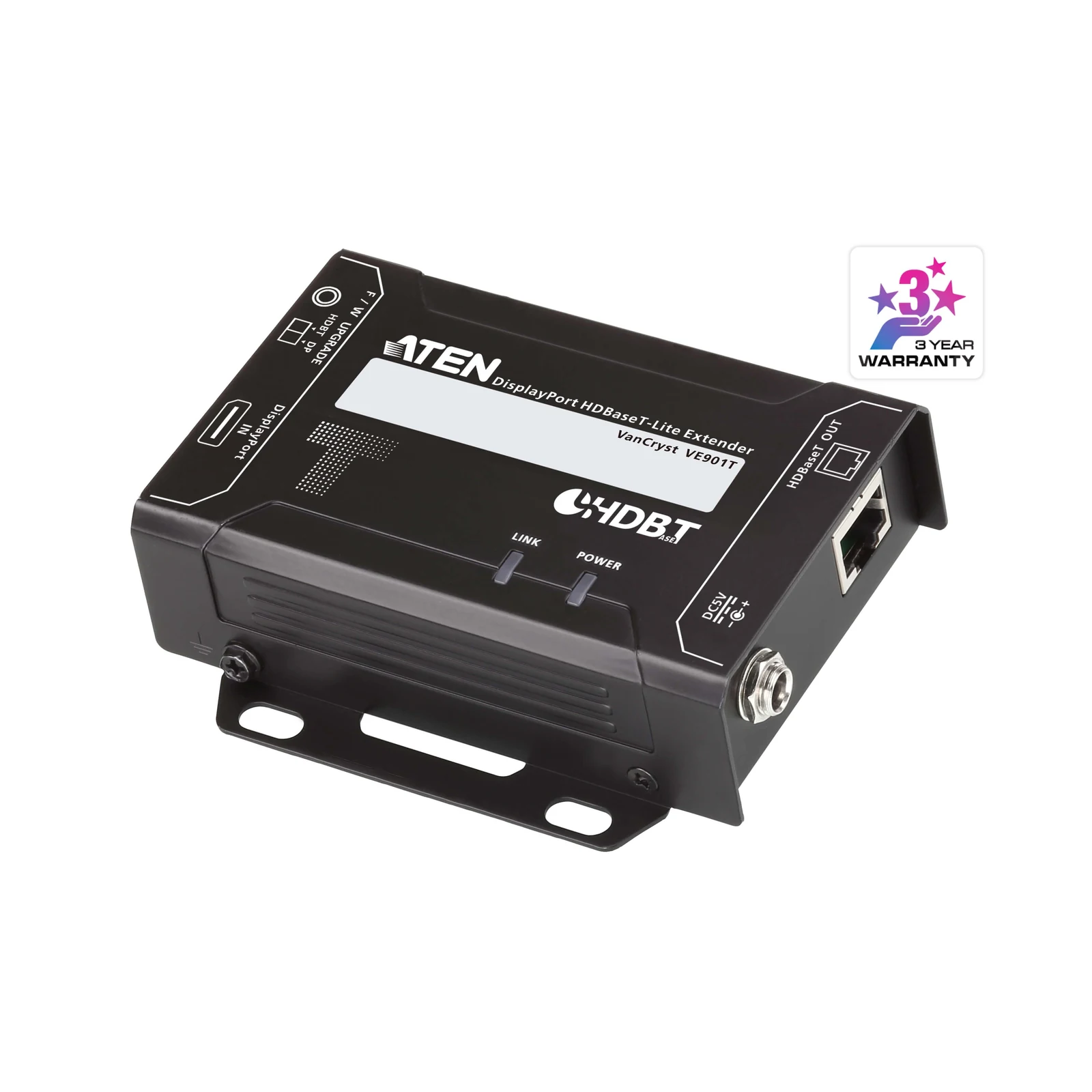 ATEN VE901T DisplayPort HDBaseT-Lite Transmitter (4K@40m; 1080p@70m)