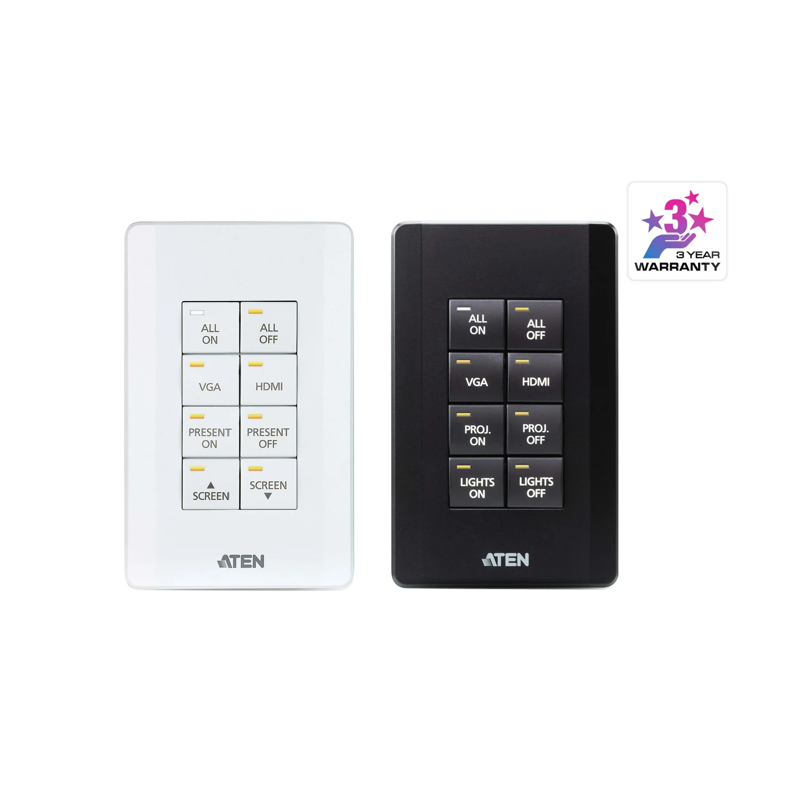 ATEN VK108US ATEN Control System - 8-button Keypad (US, 1 Gang)