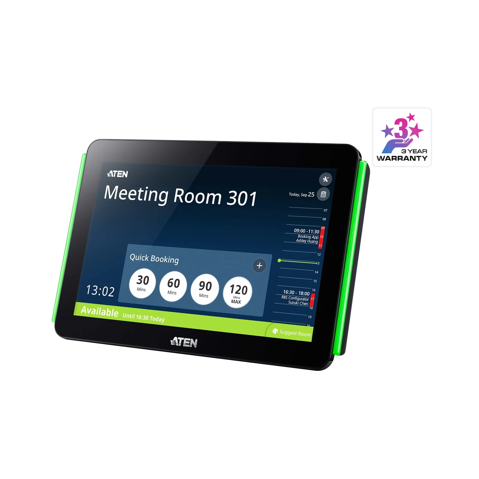 ATEN VK430 Room Booking System - 10.1" RBS Panel