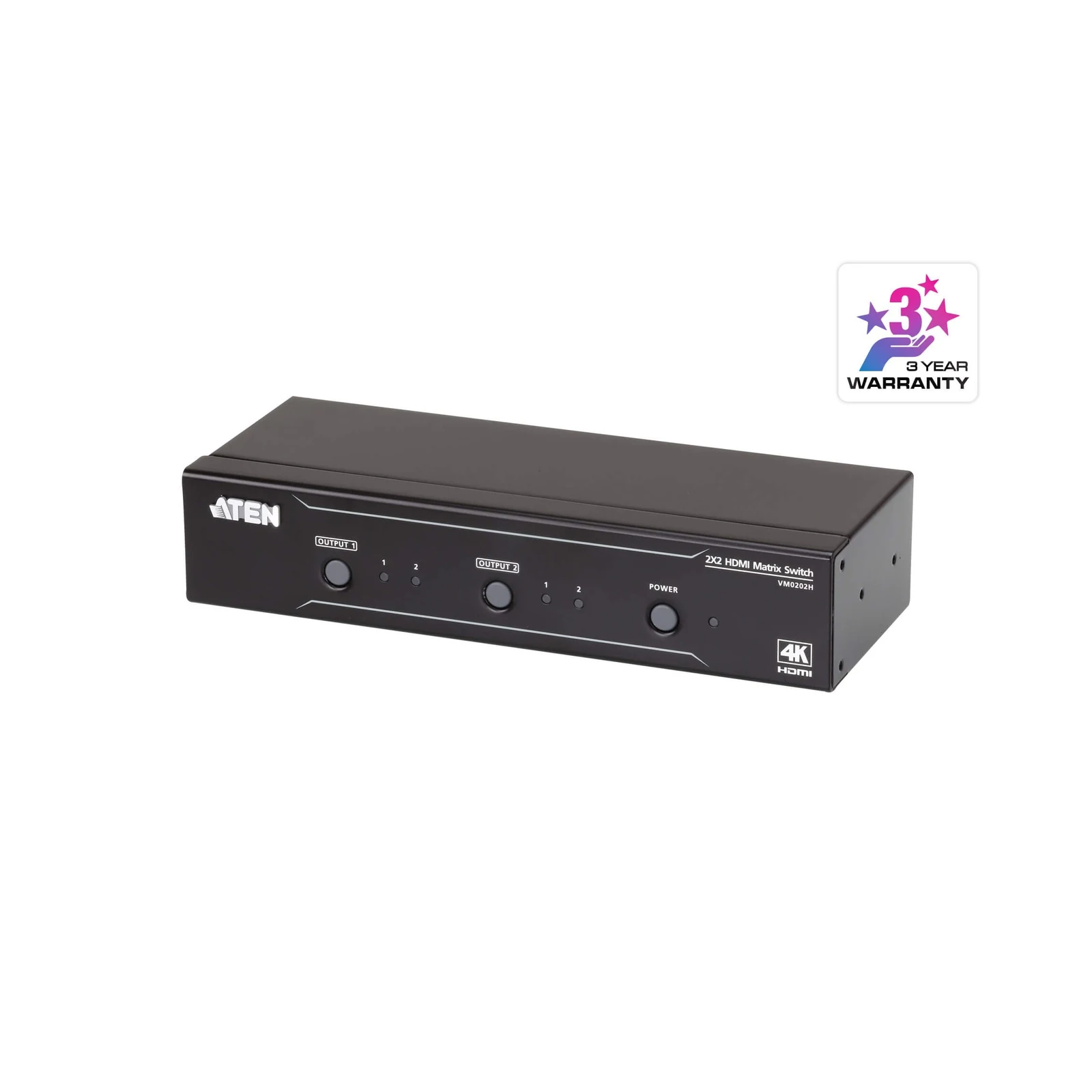 ATEN VM0202H 2x2 4K HDMI Matrix Switch – TAA