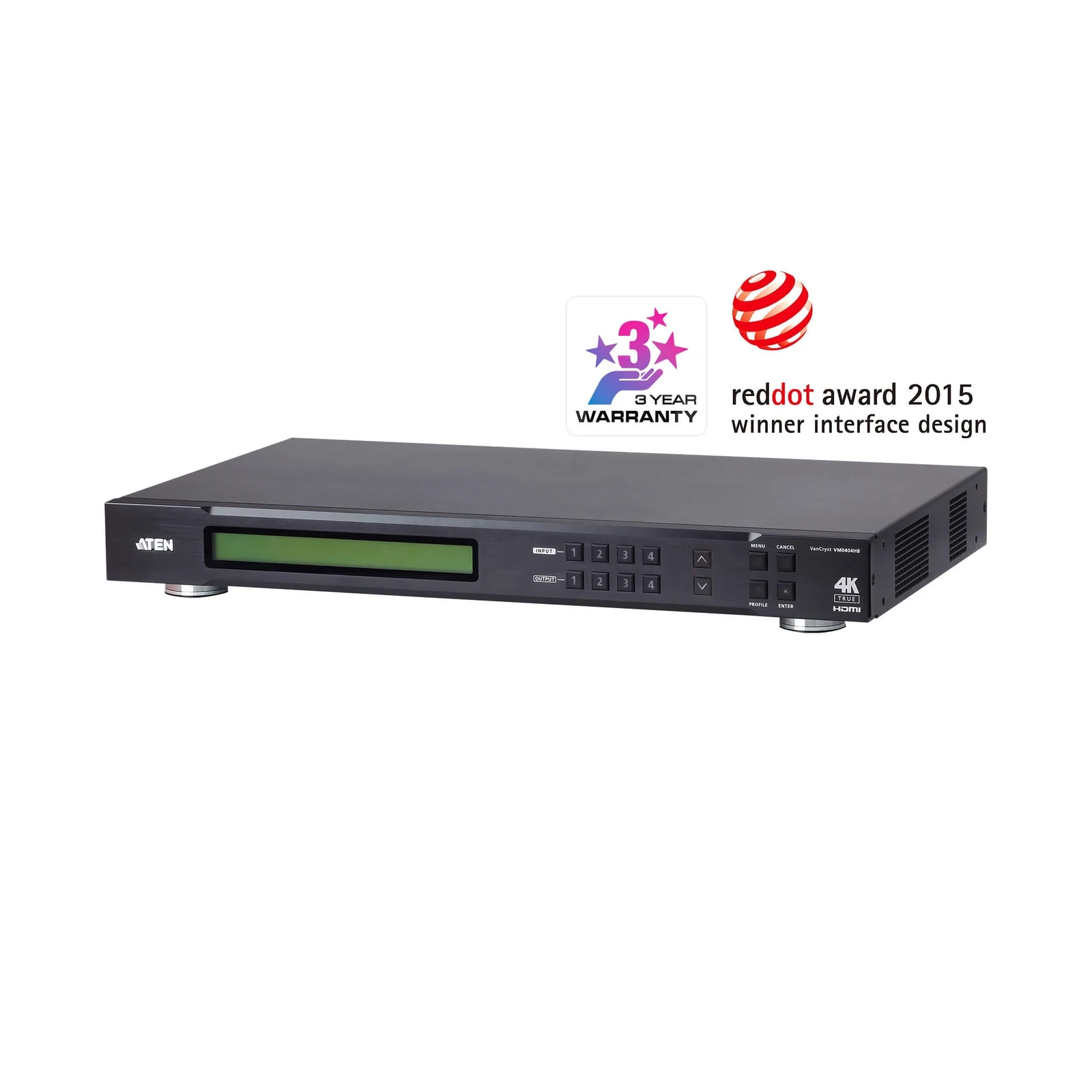 ATEN VM0404HB 4 x 4 True 4K HDMI Matrix Switch – TAA