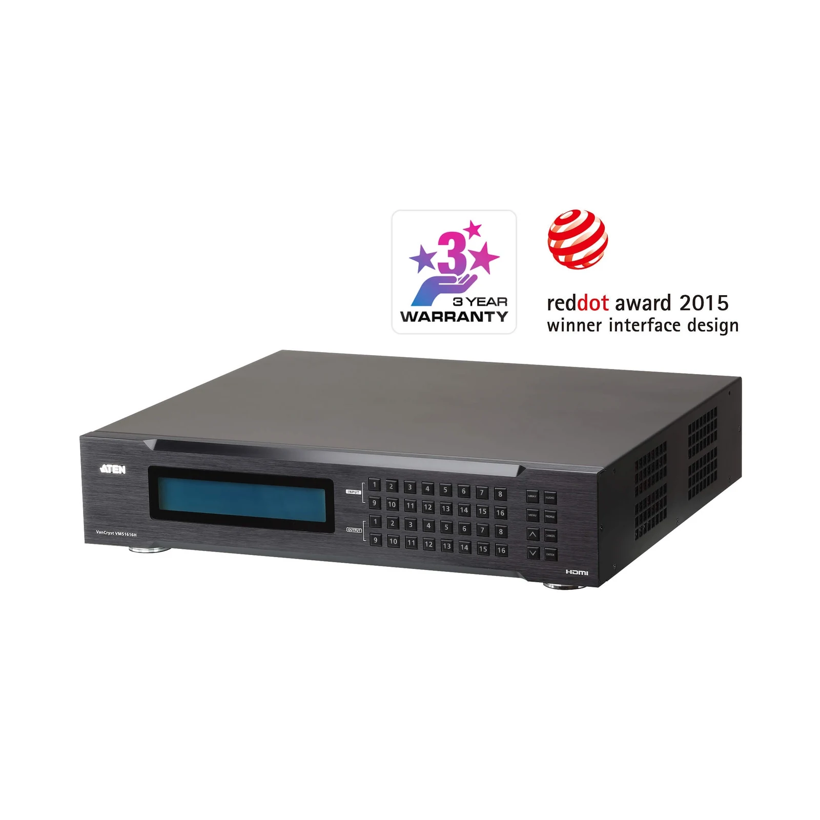 ATEN VM51616H 16 x 16 HDMI Matrix Switch with Scaler – TAA