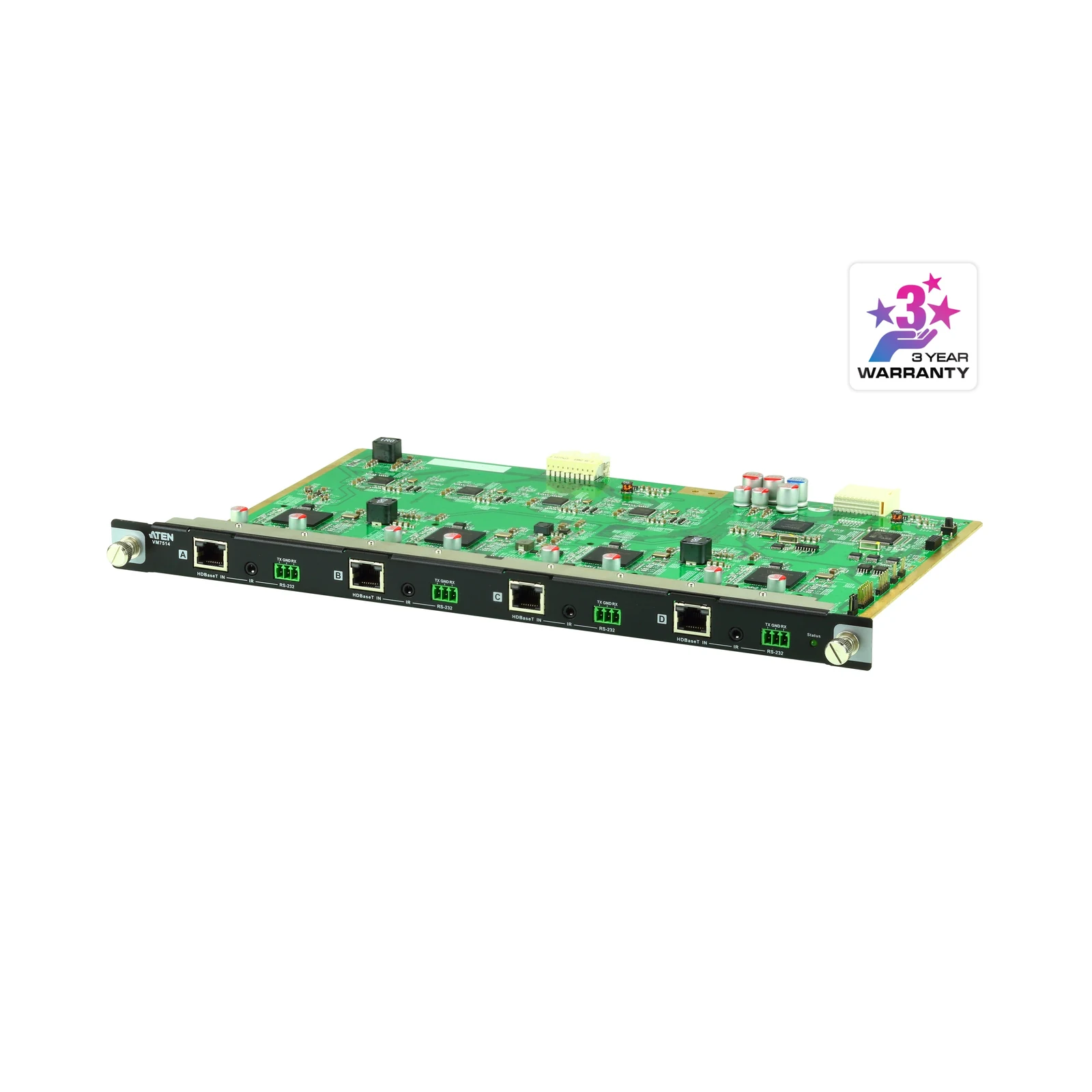 ATEN VM7514 4-Port HDBaseT Input Board – TAA