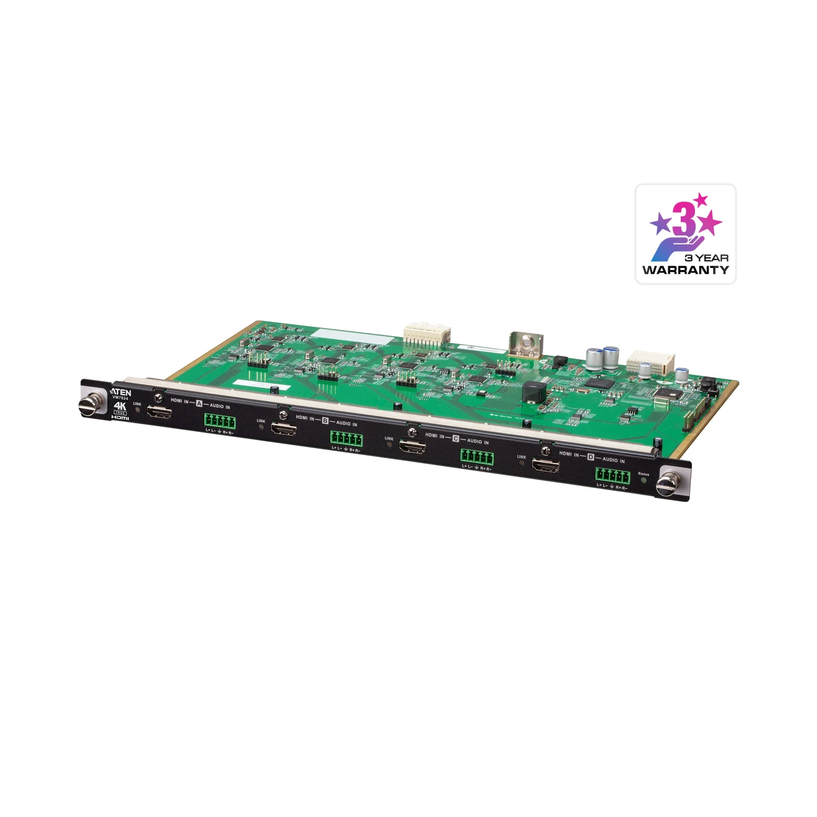ATEN VM7824 4-Port True 4K HDMI Input Board – TAA
