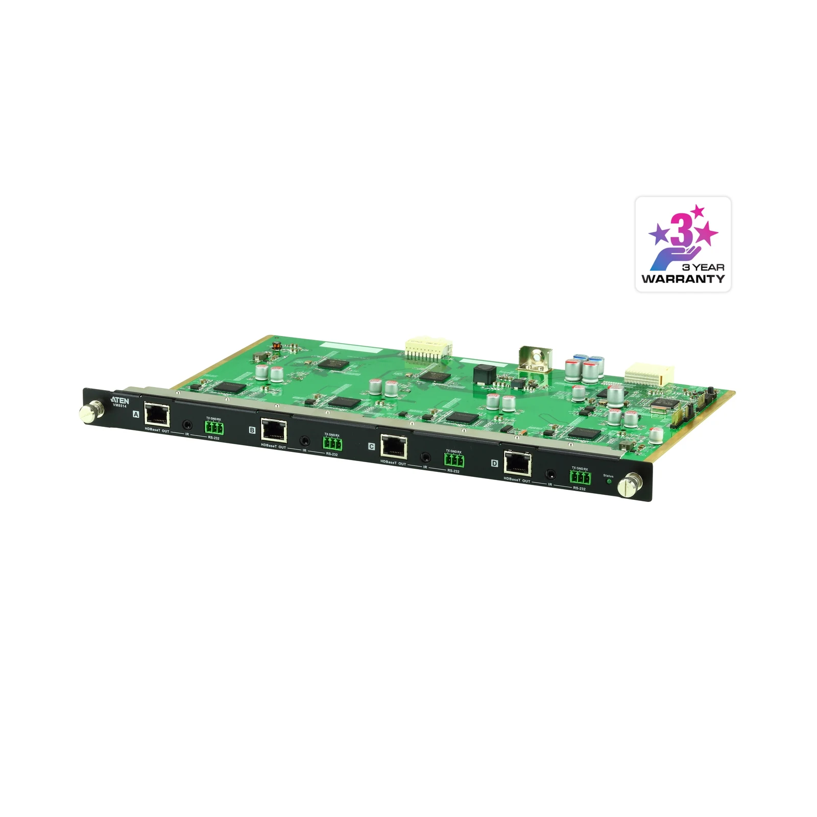 ATEN VM8514 4-Port HDBaseT Output Board – TAA