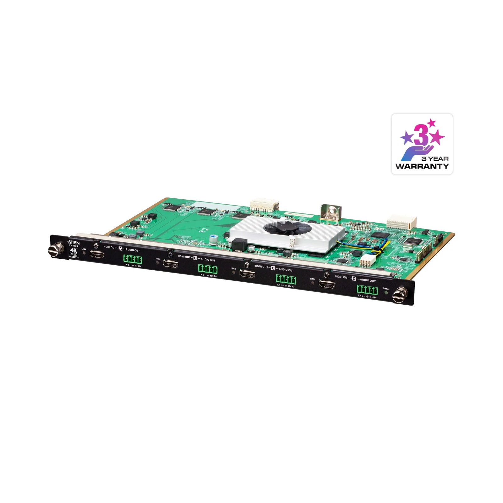 ATEN VM8824 4-Port True 4K HDMI Output Board with Scaler – TAA