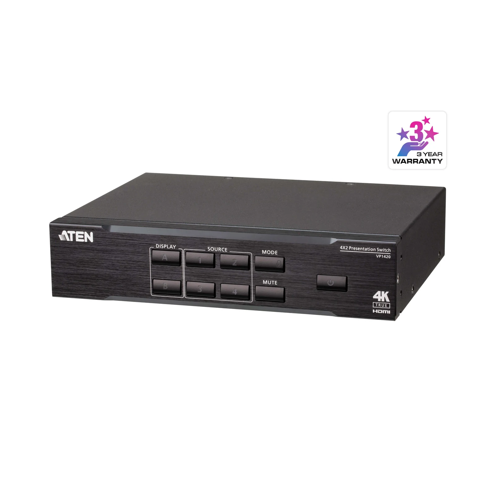 ATEN VP1420 4 x 2 True 4K Presentation Matrix Switch