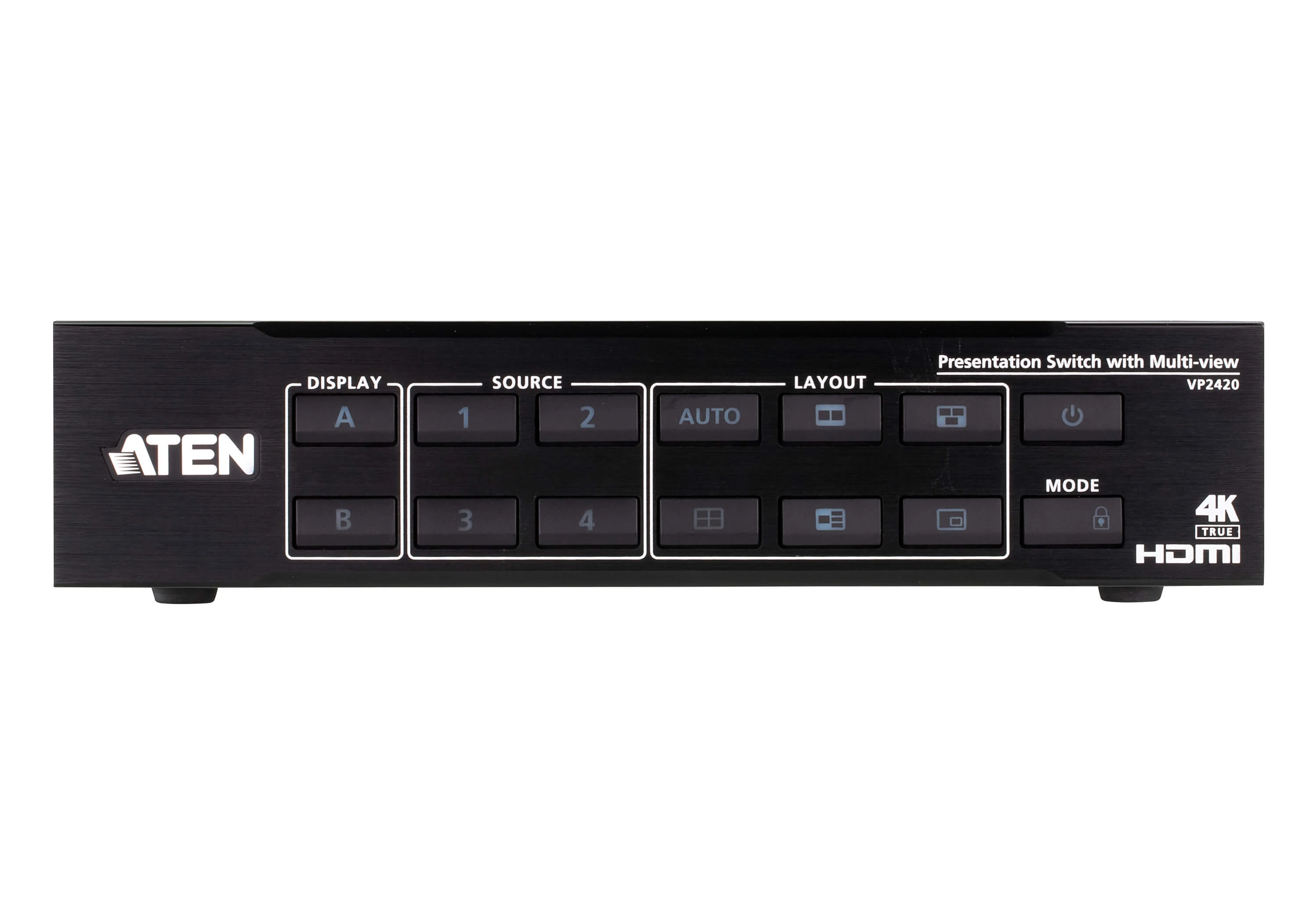 ATEN VP2420 True 4K HDMI Presentation Switch