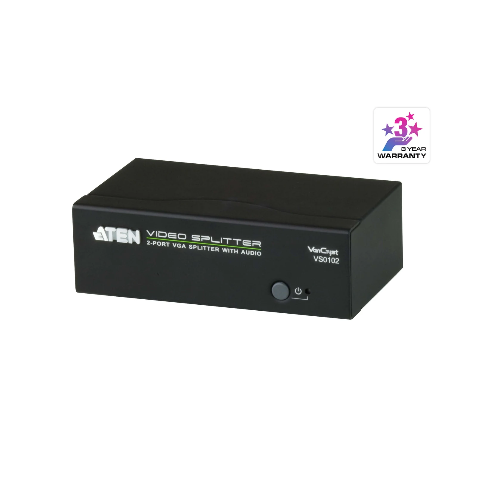 ATEN VS0102 2-Port VGA/Audio Splitter (450MHz)