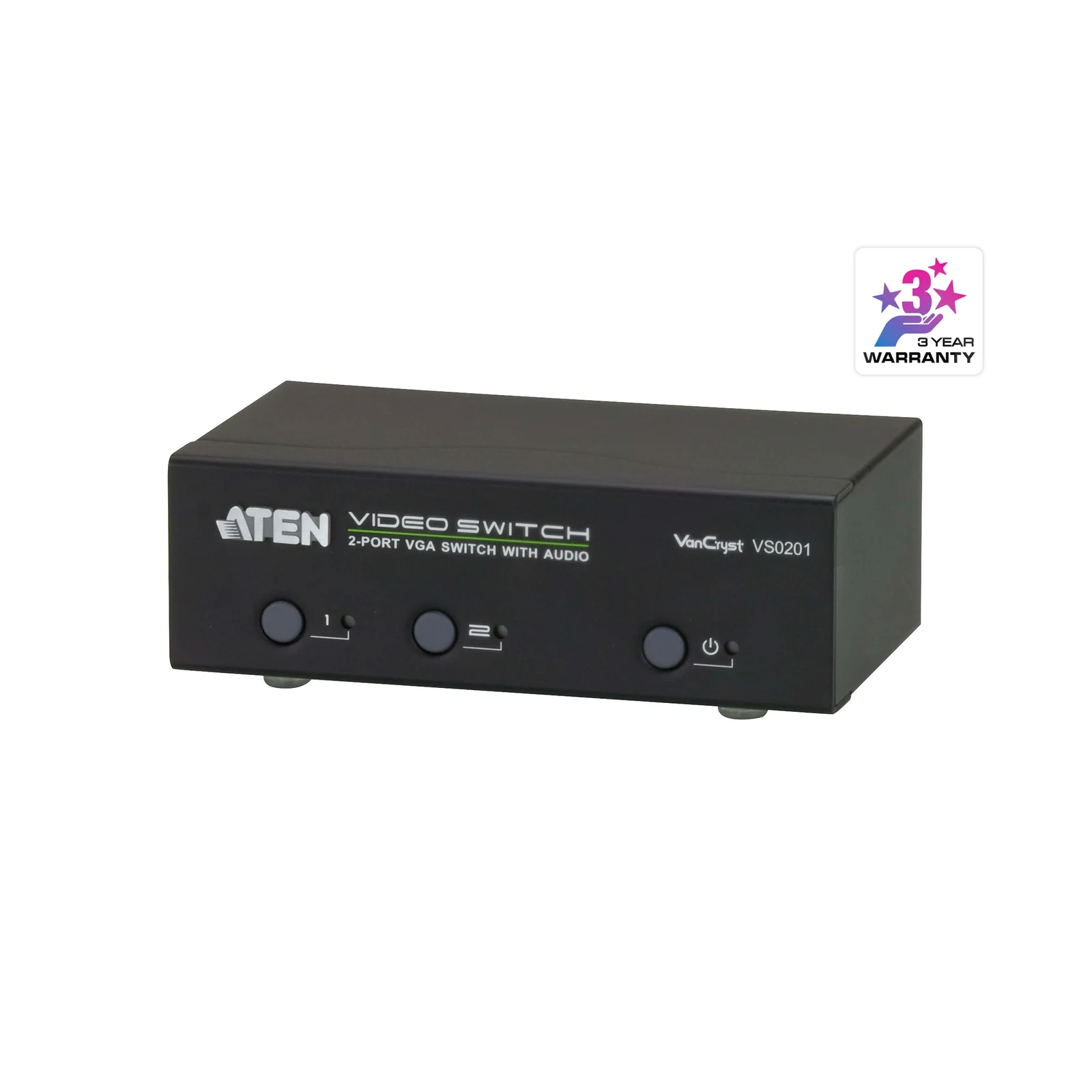 ATEN VS0201 2-Port VGA/Audio Switch