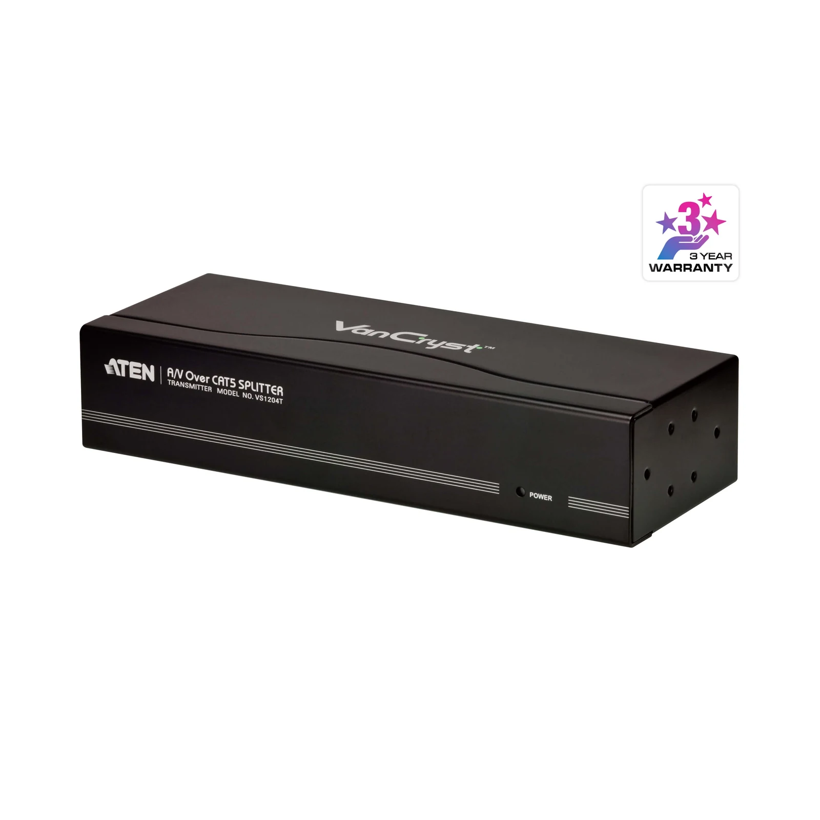 ATEN VS1204T 4-Port VGA/Audio Cat 5 Splitter