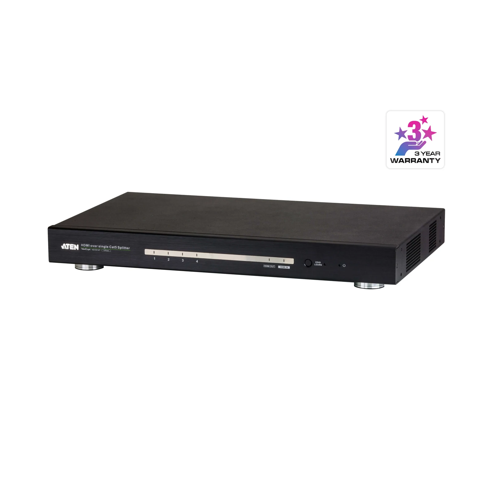ATEN VS1814T 4-Port HDMI HDBaseT Splitter (HDBaseT Class A)