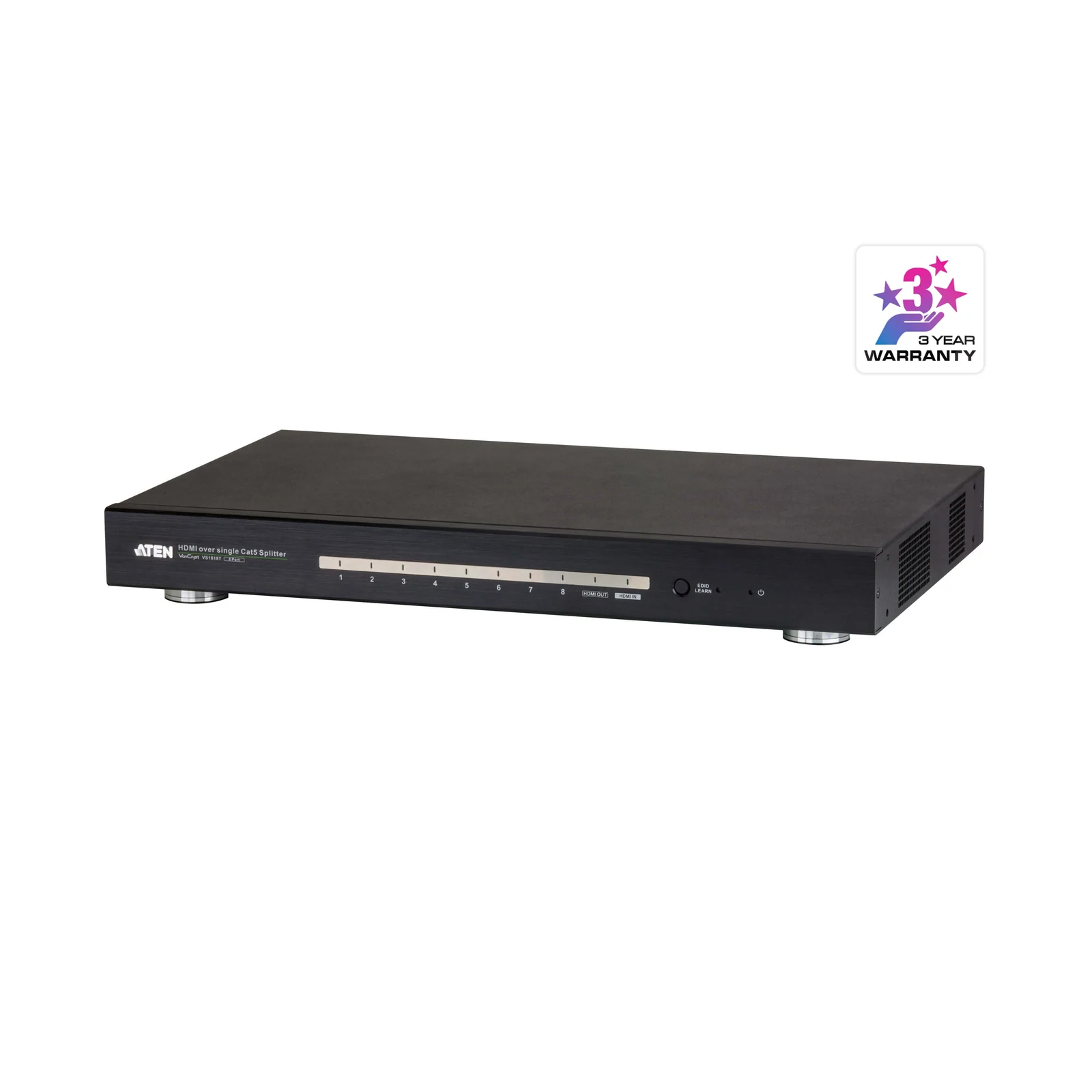ATEN VS1818T 8-Port HDMI HDBaseT Splitter (HDBaseT Class A)