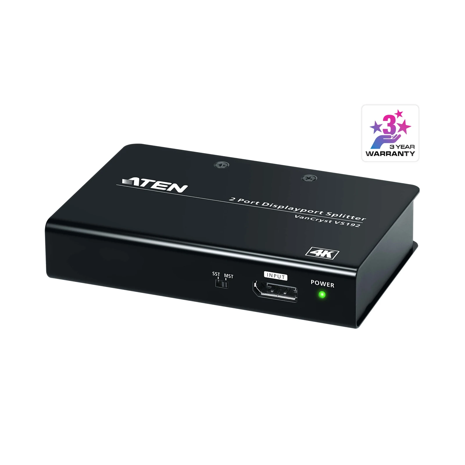 ATEN VS192 2-port True 4K DisplayPort Splitter