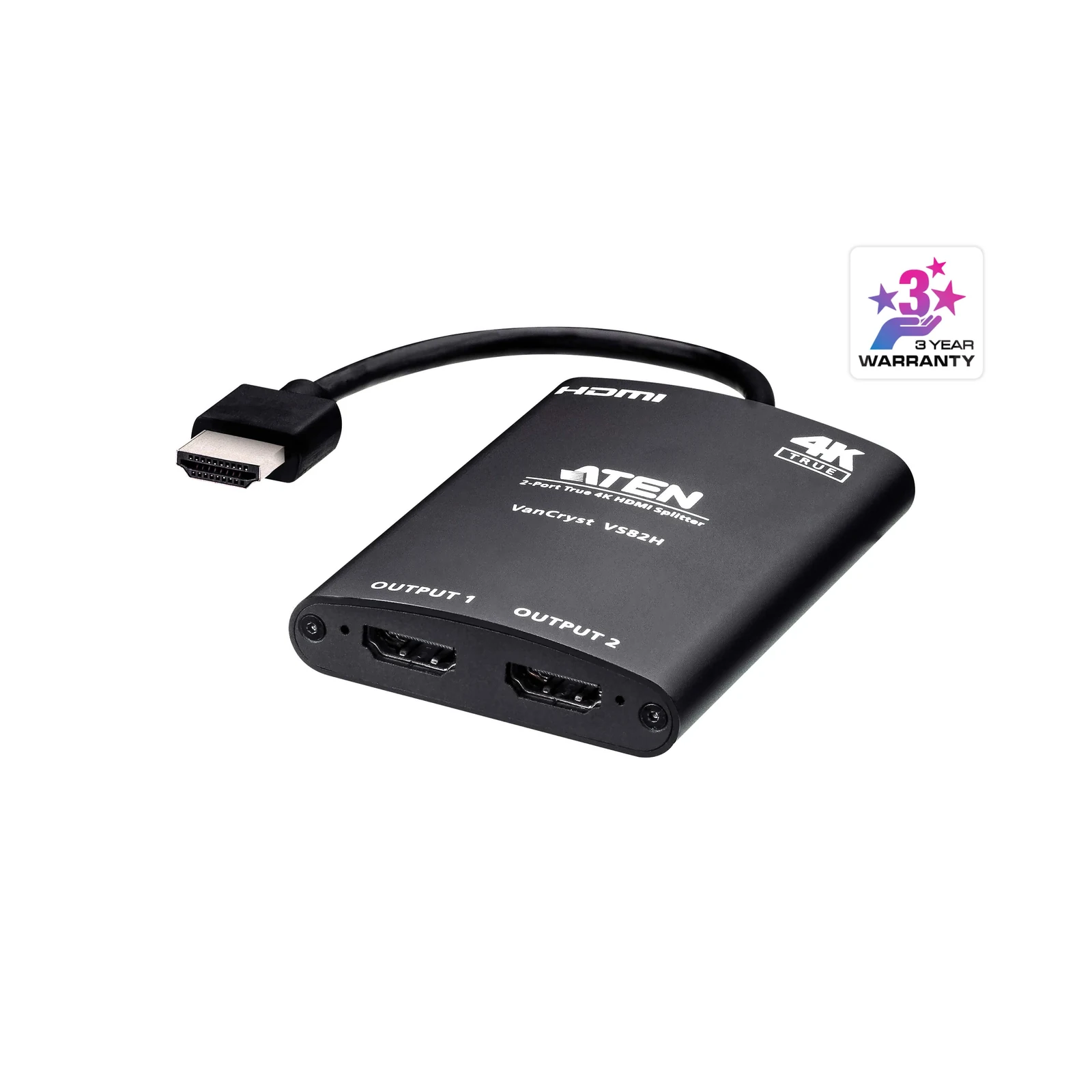 ATEN VS82H 2-Port True 4K HDMI Splitter