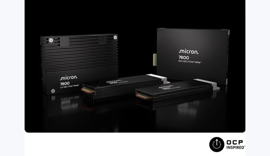 Micron 7600 Data Center NVMe SSD