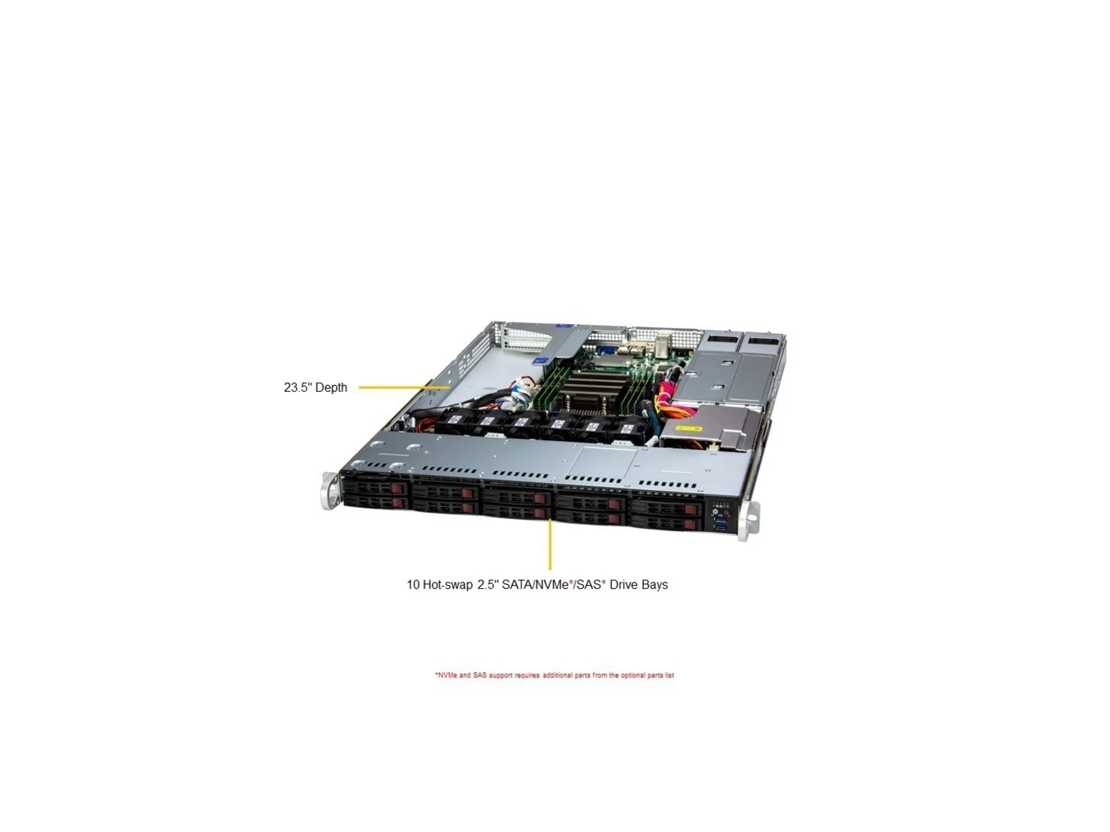 Supermicro AS-1115SV-WTNRT WIO A+ Server