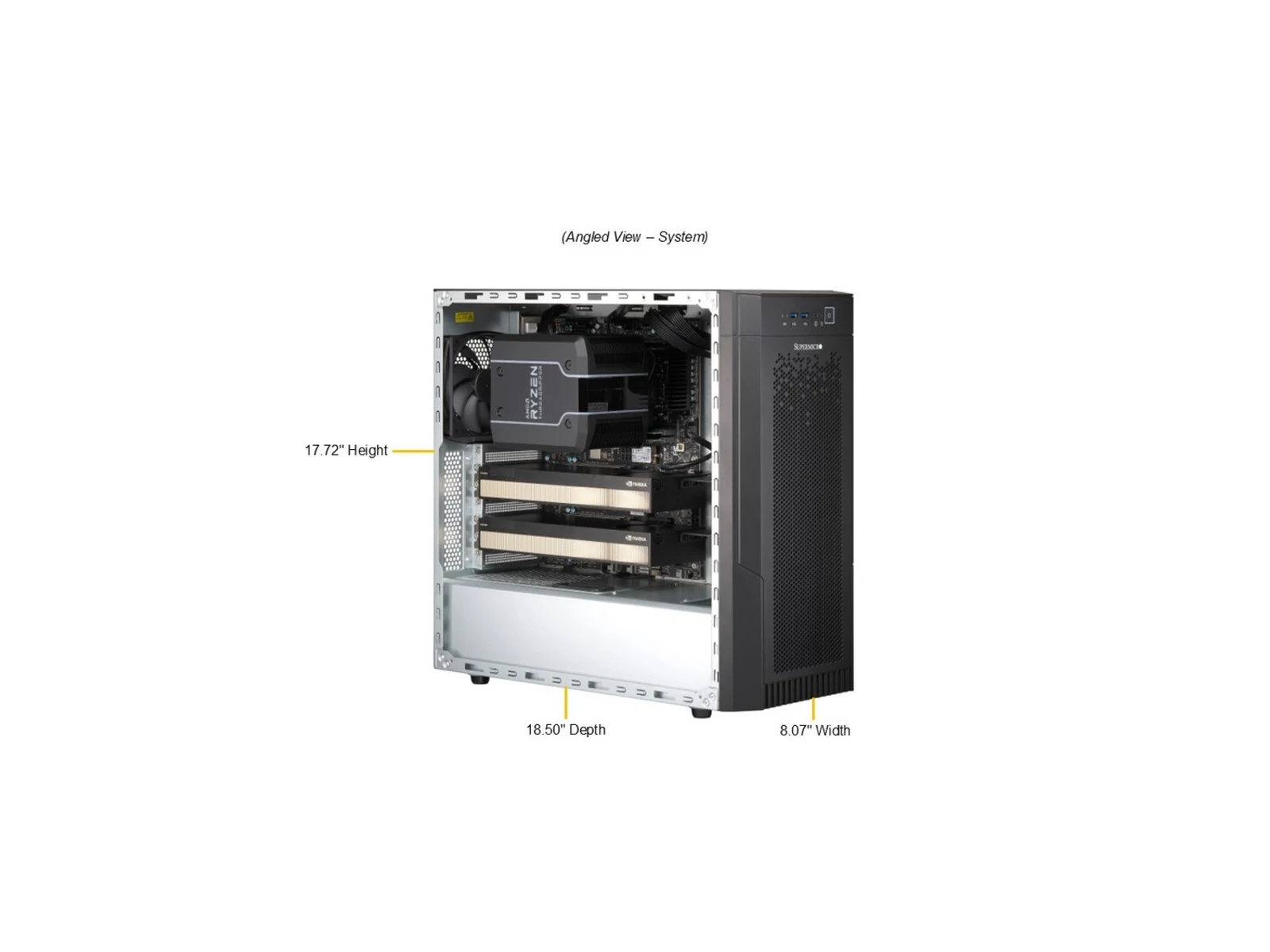 Supermicro AS-531AW-TC SuperWorkstation A+ Server