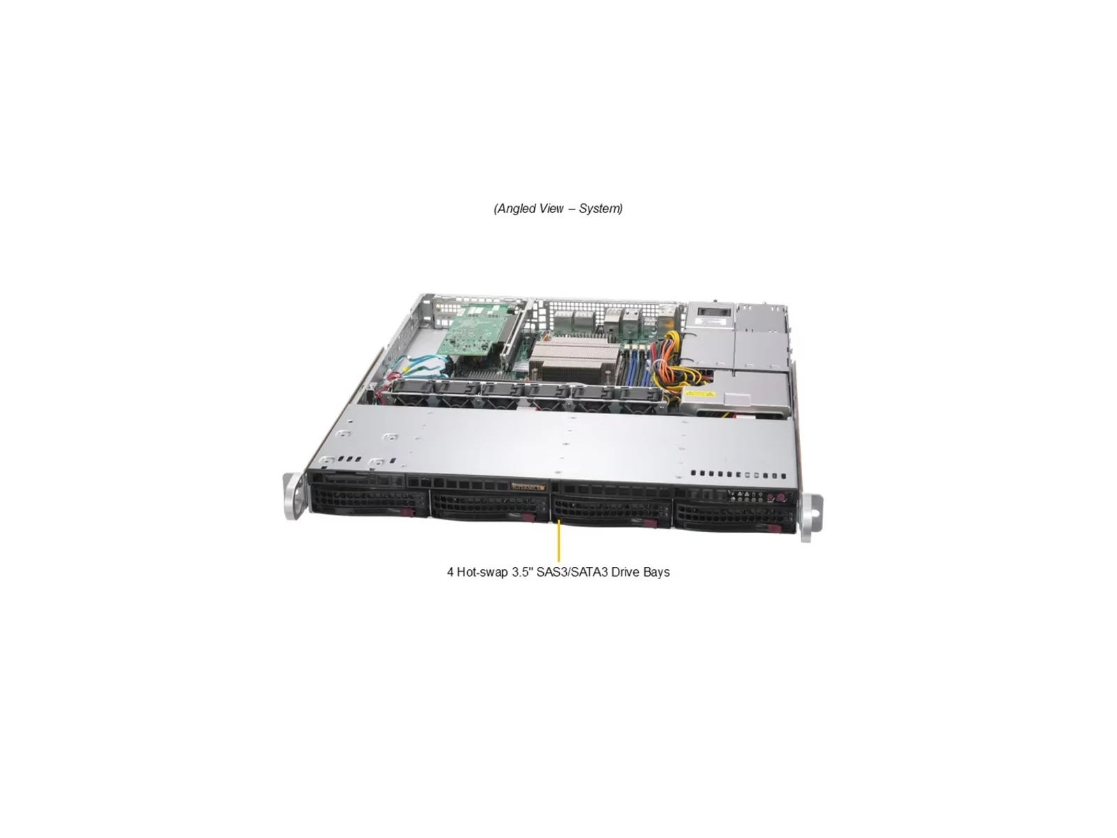 Supermicro SYS-512AR-N4T Embedded SuperServer