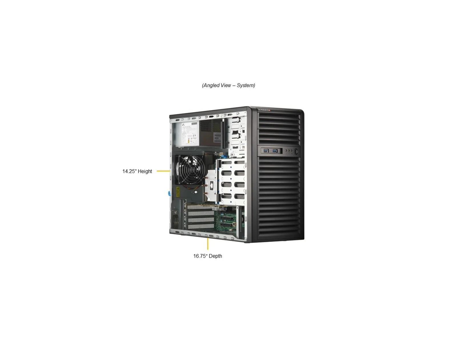 Supermicro SYS-531R-I UP Workstation