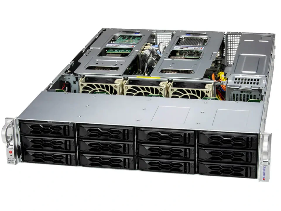 Supermicro SYS-621C-TN12R CloudDC Server