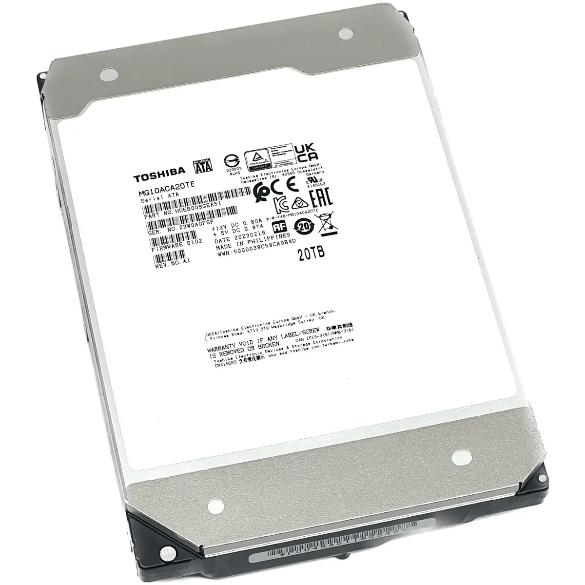Toshiba MG10 Enterprise HDD